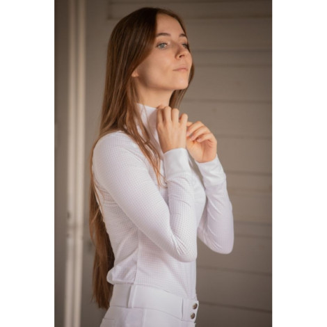 Polo de concours ML femme Florence Mesh PENELOPE LEPREVOST • Sud Equi'Passion