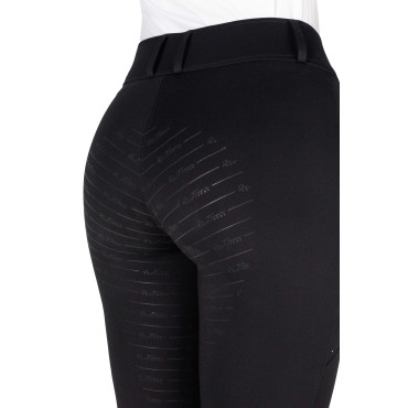 Pantalon femme Elsa Full grip JTM EQUITHEME Noir
