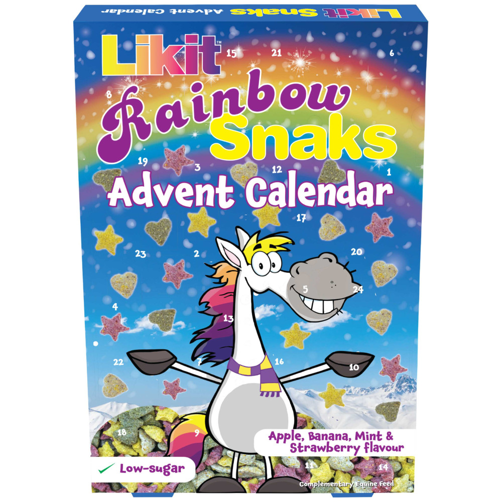 Calendrier de l'Avent Rainbow Allégé LIKIT • Sud Equi'Passion
