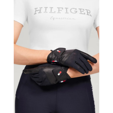 Gants d'équitation mesh Duke TOMMY HILFIGER Noir