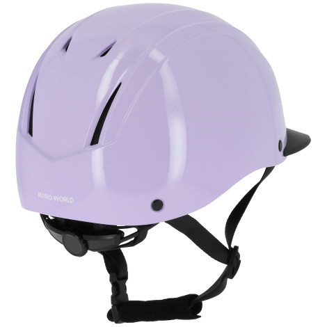 Casque Topy Lilas RIDING WORLD • Sud Equi'Passion