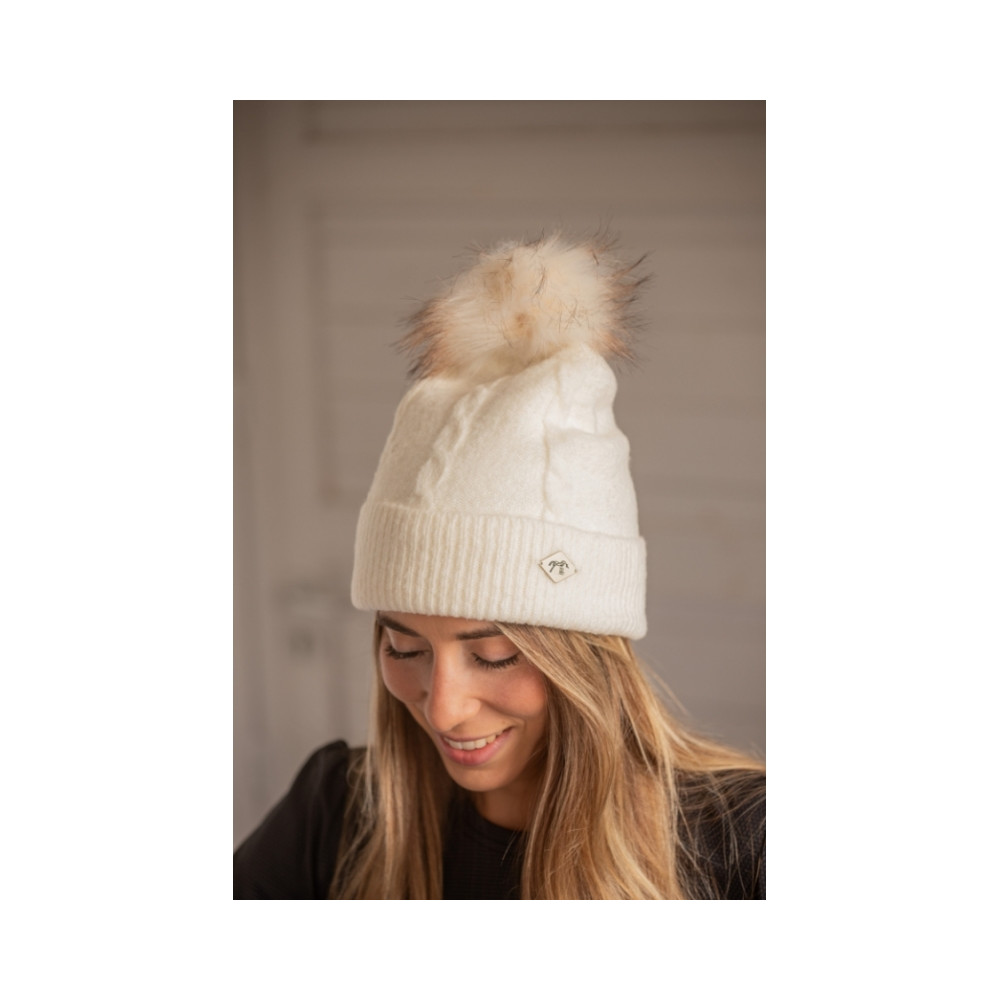Bonnet à pompon Michka PENELOPE LEPREVOST • Sud Equi'Passion