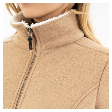 Veste doublée femme Teddy Lammy ANKY Beige
