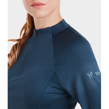 Haut thermique femme Winter Shirt HORSE PILOT Navy