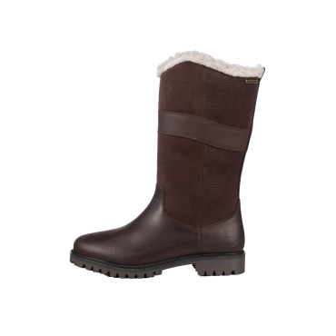 Bottes imperméables fashion Belmond Teddy HKM Marron Foncé