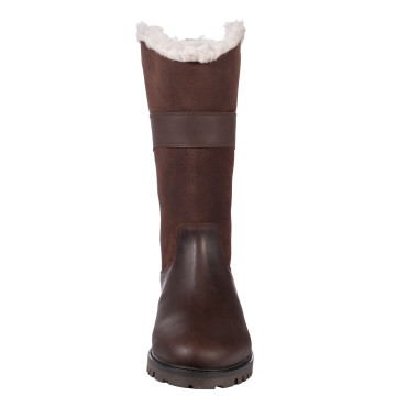 Bottes imperméables fashion Belmond Teddy HKM Marron Foncé