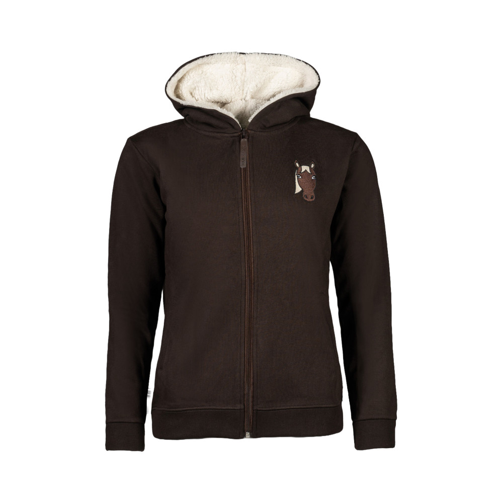 Sweat zippé à capuche junior Mia HKM • Sud Equi'Passion