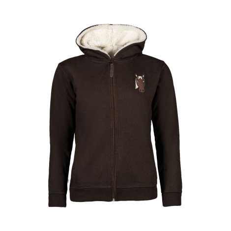 Sweat zippé à capuche junior Mia HKM • Sud Equi'Passion