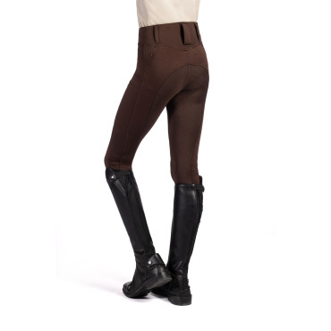 Legging junior Lana II Style full grip HKM Marron Foncé