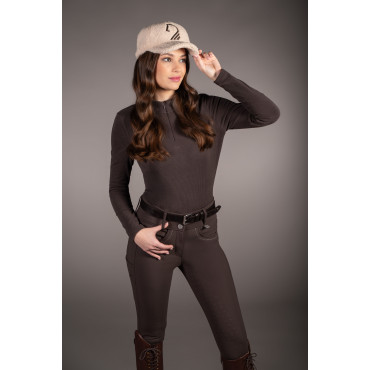 Haut technique femme Arezzo Soft LAURIA GARRELLI Marron Foncé