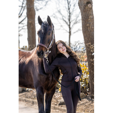Veste technique femme Shape HKM Marron Foncé