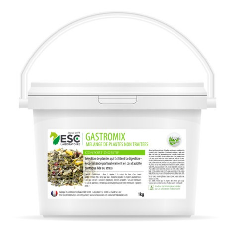 GASTROMIX – Digestion et acidité gastrique cheval – ESC LABORATOIRE • Sud Equi'Passion