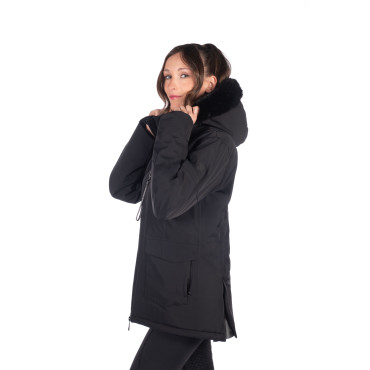 Veste imperméable femme Minnesota HKM Noir