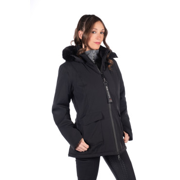 Veste imperméable femme Minnesota HKM Noir
