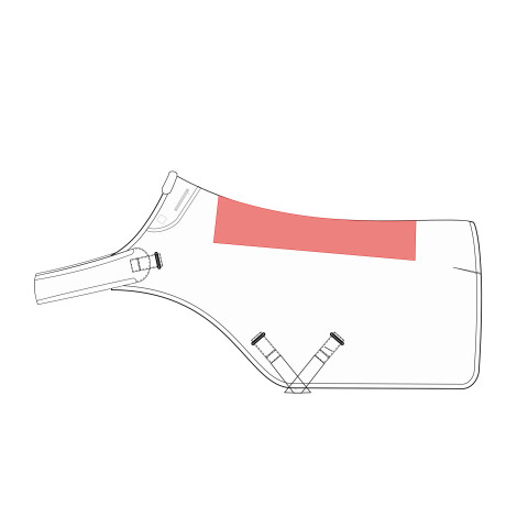 Couvre-reins chauffant Equine Care Pro HKM • Sud Equi'Passion
