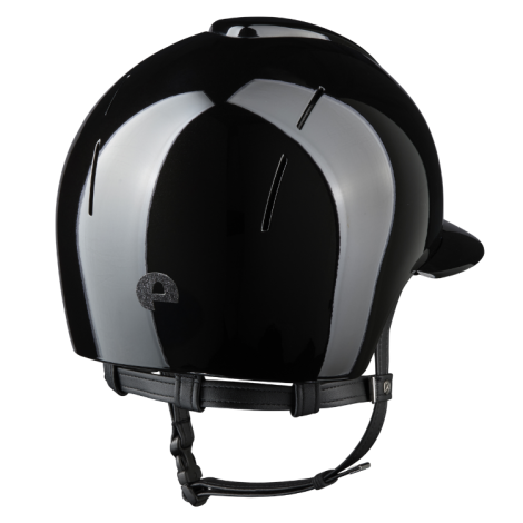 Casque Smart Nova Star Fabric Metal Polish visière Polo Noir KEP • Sud Equi'Passion