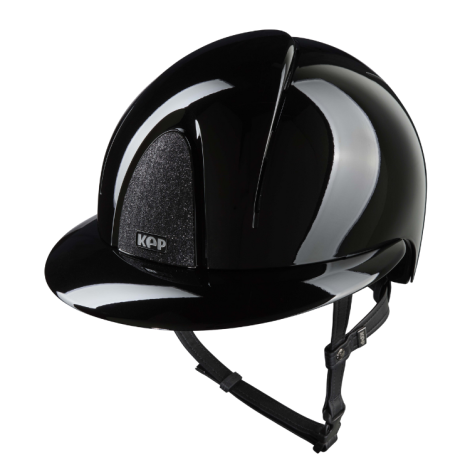 Casque Smart Nova Star Fabric Metal Polish visière Polo Noir KEP • Sud Equi'Passion