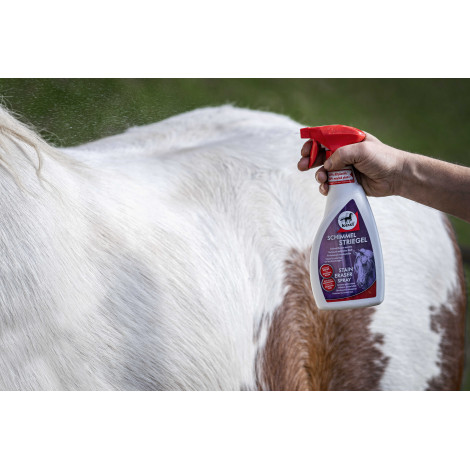 Démêlant lustrant pour chevaux gris LEOVET • Sud Equi'Passion