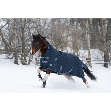 Couverture imperméable highneck Starter 600D 0g HKM • Sud Equi'Passion