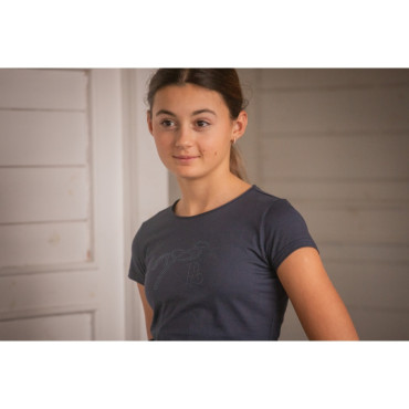 T-shirt enfant Iconic Strass EDEN By PENELOPE LEPREVOST Marine
