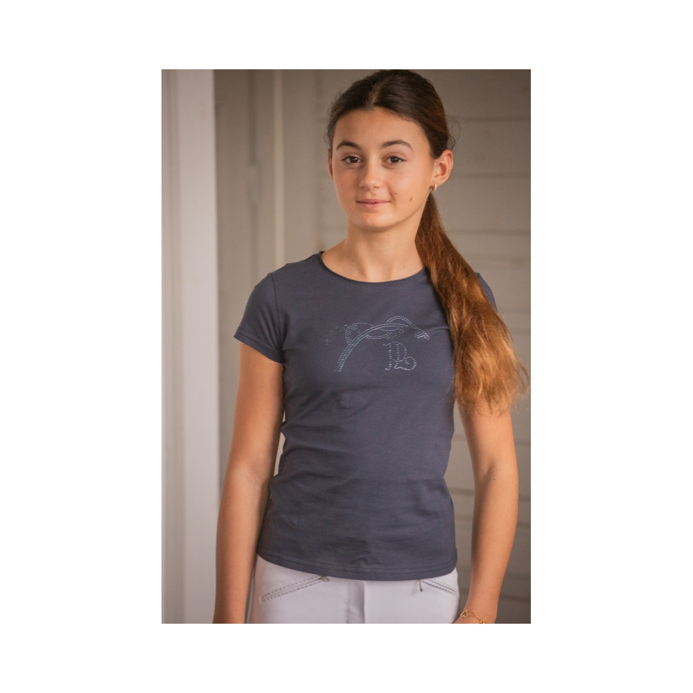 T-shirt enfant Iconic Strass EDEN By PENELOPE LEPREVOST • Sud Equi'Passion