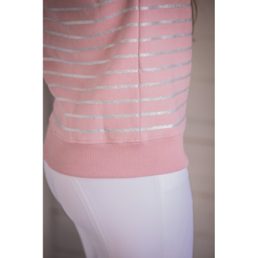 Sweat femme Ikona PENELOPE LEPREVOST Rose