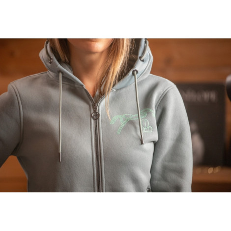 Sweat zippé femme Fluore PENELOPE LEPREVOST • Sud Equi'Passion
