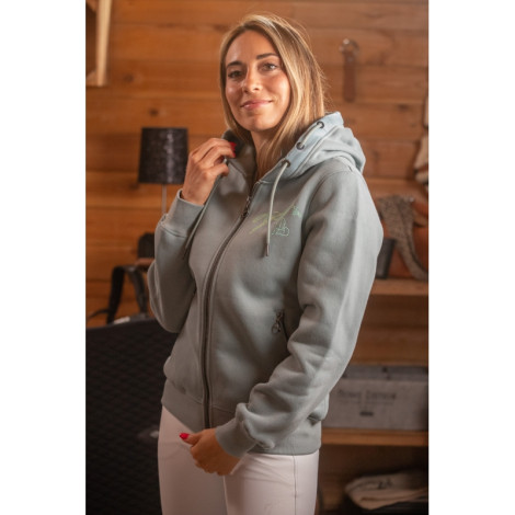 Sweat zippé femme Fluore PENELOPE LEPREVOST • Sud Equi'Passion