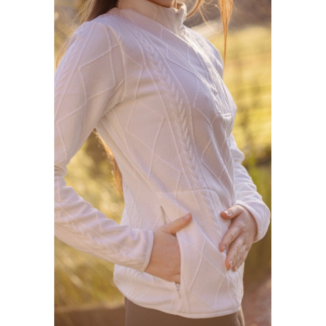 Pull femme 1/2 zip Violette PENELOPE LEPREVOST • Sud Equi'Passion