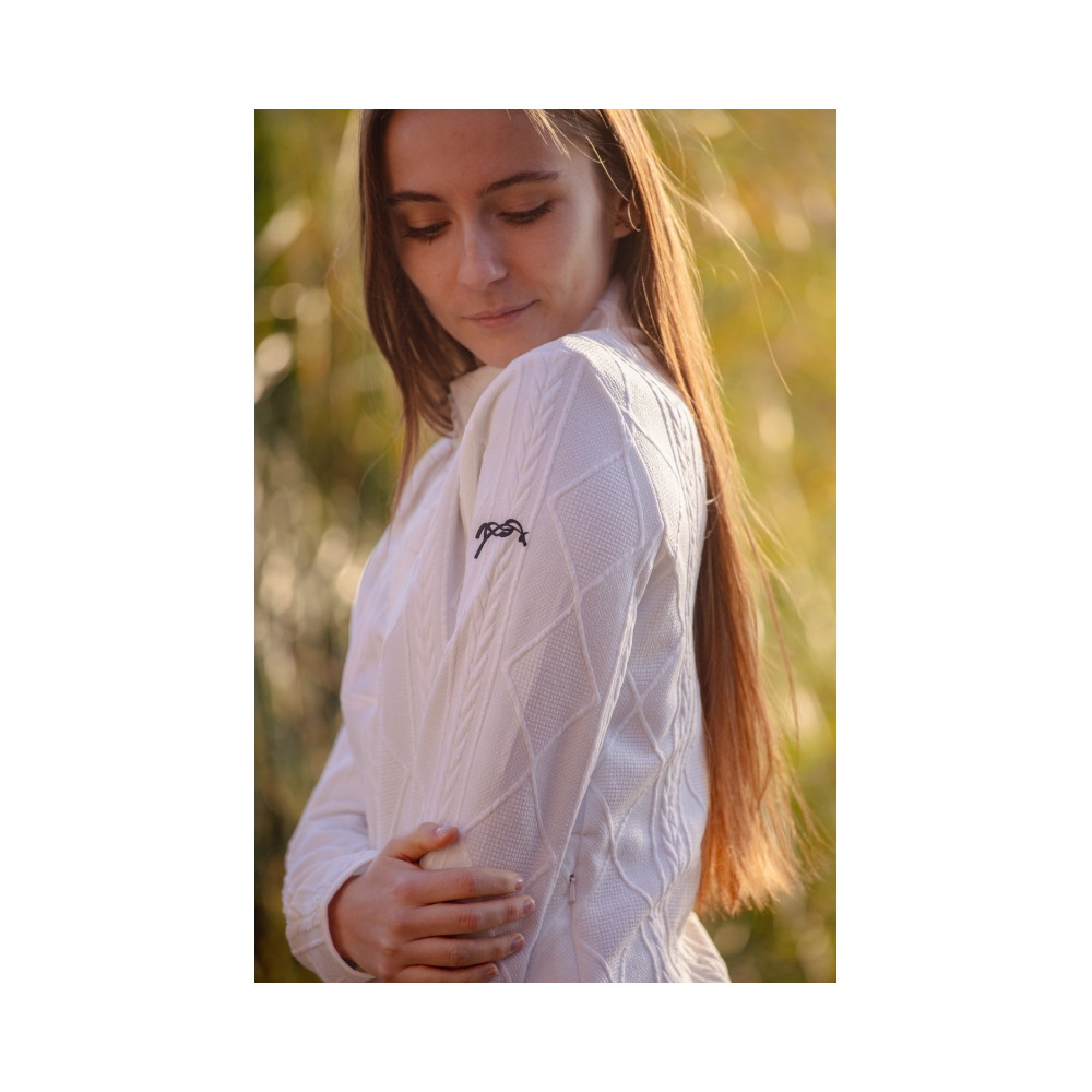 Pull femme 1/2 zip Violette PENELOPE LEPREVOST • Sud Equi'Passion