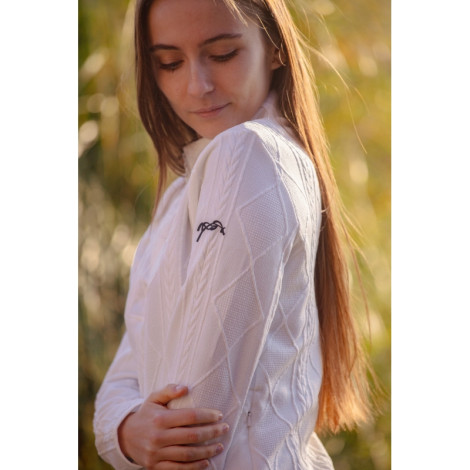 Pull femme 1/2 zip Violette PENELOPE LEPREVOST • Sud Equi'Passion