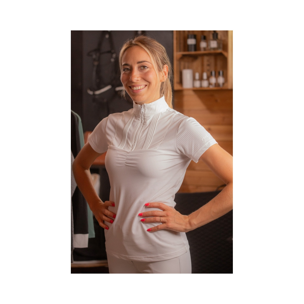 Polo de concours MC femme Florence Mesh PENELOPE LEPREVOST • Sud Equi'Passion