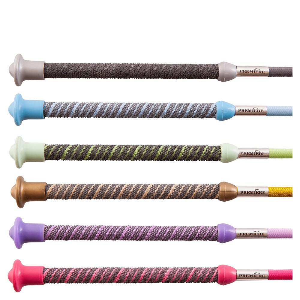 Stick dressage poignée antidérapante Sweet Colours PREMIERE • Sud Equi'Passion