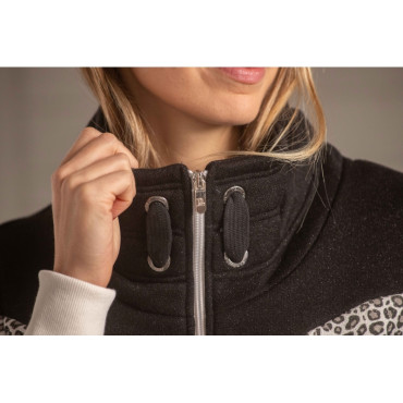 Sweat femme Leonative PENELOPE LEPREVOST Noir/Beige