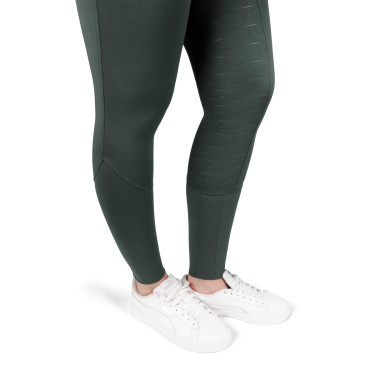 Pantalon femme Elsa Full grip JTM EQUITHEME Kaki