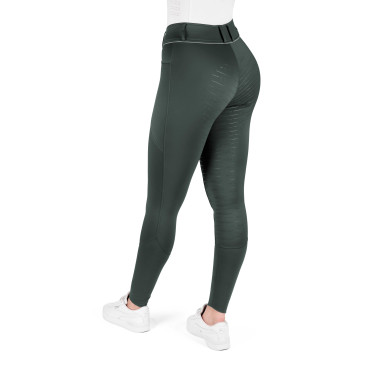 Pantalon femme Elsa Full grip JTM EQUITHEME Kaki