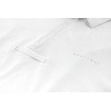 Polo de concours homme MC Chris EQUITHEME Blanc