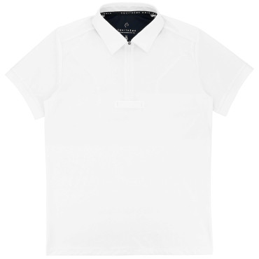 Polo de concours homme MC Chris EQUITHEME Blanc
