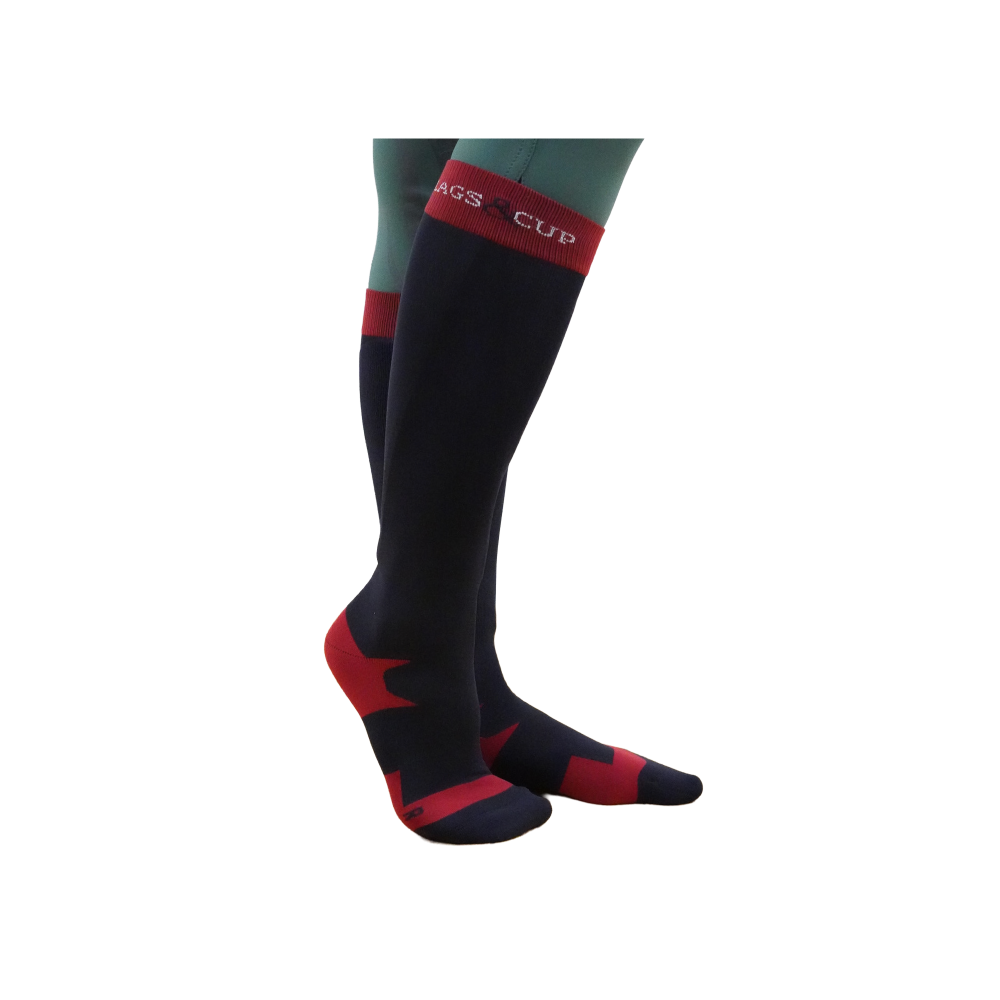 Chaussettes mixtes Niccolo FLAGS&CUP • Sud Equi'Passion