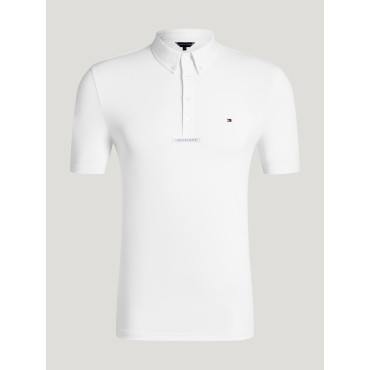 Polo de concours MC homme Alex TOMMY HILFIGER Optic White