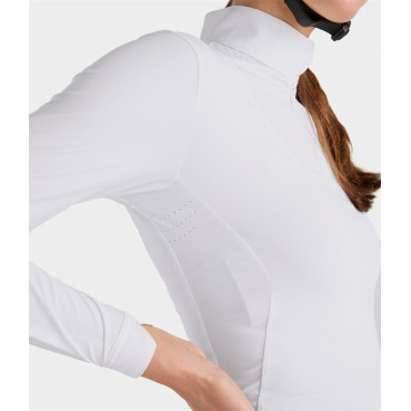 Polo de concours ML femme Aeris HORSE PILOT Blanc