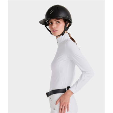 Polo de concours ML femme Aeris HORSE PILOT Blanc