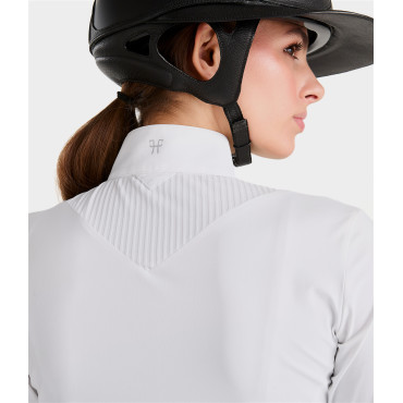 Polo de concours ML femme Aeris HORSE PILOT Blanc