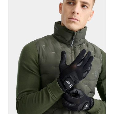 Gants Competition cuir et mesh HORSE PILOT Noir