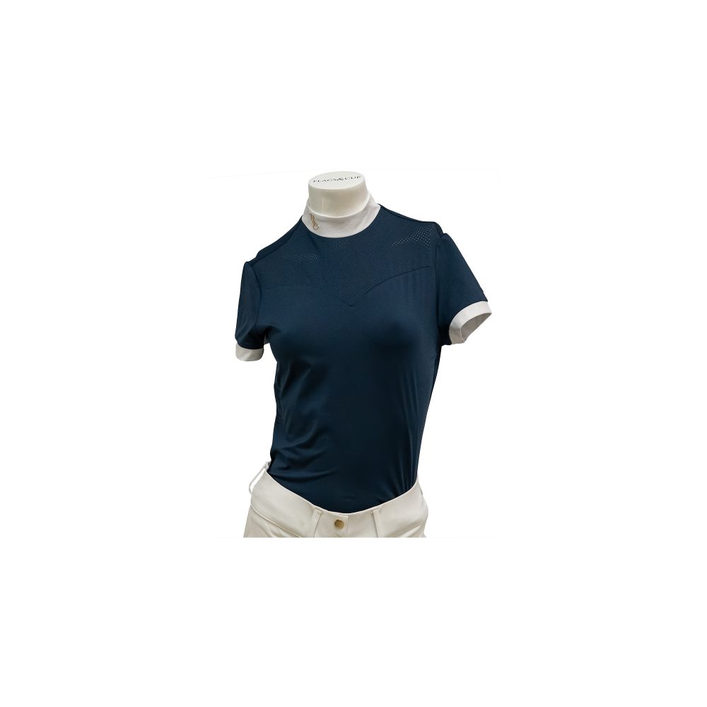Polo de concours MC femme Isadora FLAGS&CUP • Sud Equi'Passion