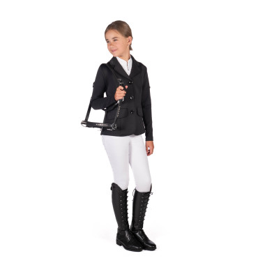 Veste de concours junior Amy Kids HKM Noir