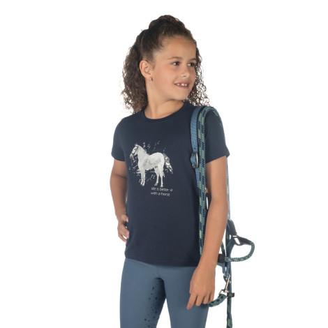 T-shirt junior Sparkle HKM • Sud Equi'Passion