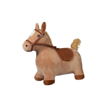 Jouet cheval sauteur HKM Marron