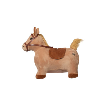 Jouet cheval sauteur HKM Marron