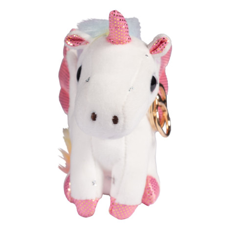 Porte-clés peluche Licorne HKM • Sud Equi'Passion
